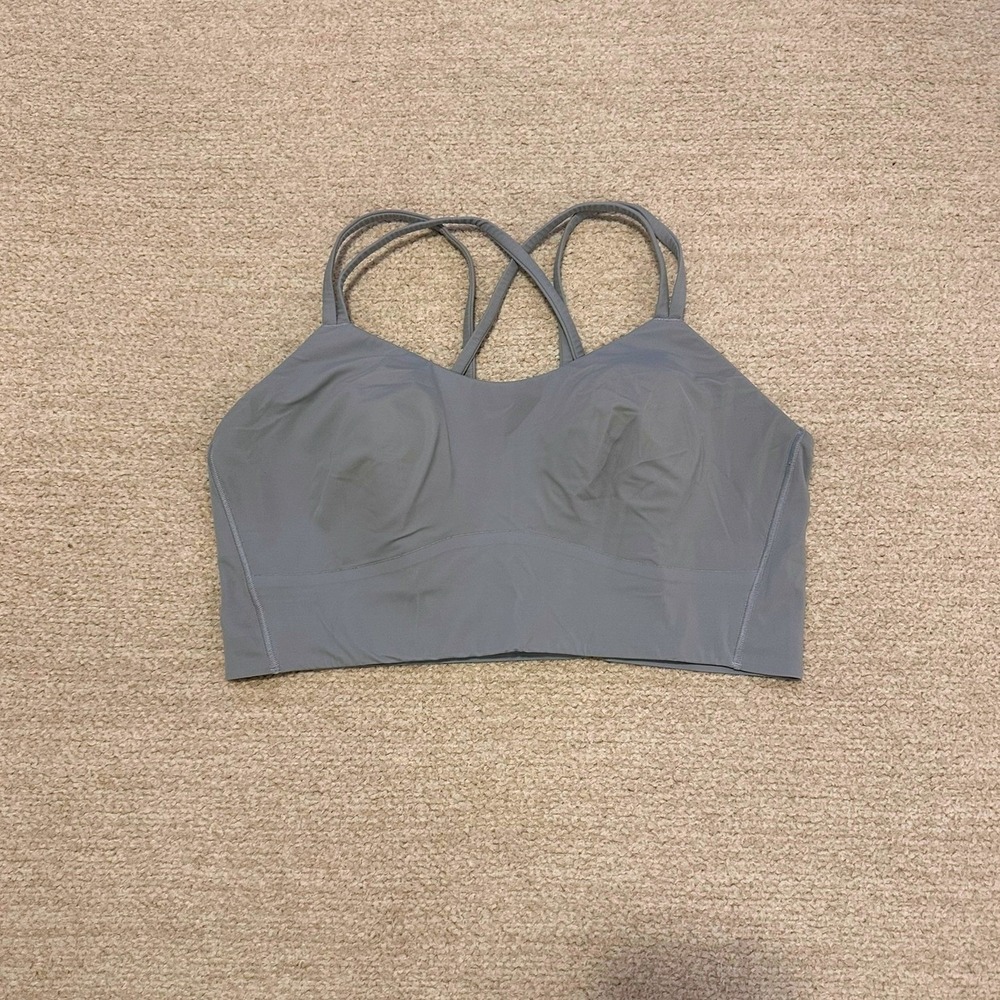 lululemon Like A Cloud Bra Longline size 10 in Blue